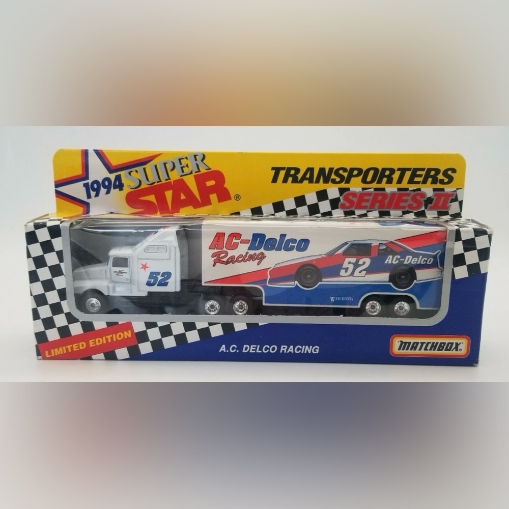 1994 Matchbox Super Star Transporter Series II - # 52 AC-Delco Racing